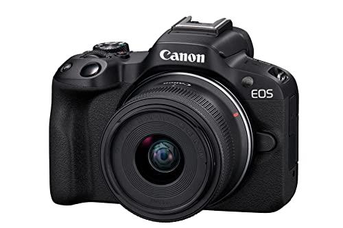 Canon EOS R50 Mirrorless Camera with RF-S 18-45mm f/4.5-6.3 is STM Lens