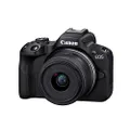 Canon EOS R50 Mirrorless Camera with RF-S 18-45mm f/4.5-6.3 is STM Lens