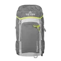 TETON Sports Cirque 1600 Backpack; Packable, Lightweight, Comfortable Daypack for Hiking and Travel; Overnight Bag,Grey, 22" x 15" x 6.75"