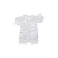Bonds Baby Wondercool Zippy - Long Arm Short Leg Zip Wondersuit, Sunshine Baby White, 00000 (Premature)