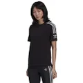 adidas Women's Tight TEE T-Shirt, Black, 48