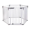 Dreambaby Royale Converta 3-in-1 Converta Play-Pen Gate Baby Safety Gate - with 6 Configurable Panels - Fits Opening up to 3.8m Wide & 74cm Tall - White - Model F849