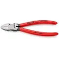 Knipex 72 01 160 SB Diagonal Cutter for Plastics Plastic Coated, 160 mm (Blister Packed)