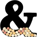 Wine Cork Holder - Metal Monogram Letters & Symbol &