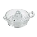 HIC Harold Import Co. 43214 Citrus Juicer Reamer with Handle and Pour Spout, Heavyweight Glass