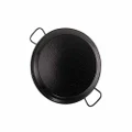 Garcima Enamelled Steel Paella Pan, 260 mm Size,Black