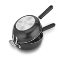 Cuisinart FP2-24BK Frittata 10-Inch Nonstick Pan Set Black,Silver
