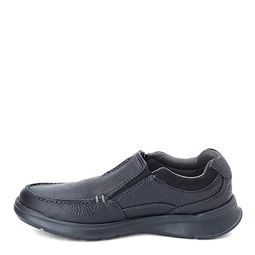 Clarks Men's Cotrell Free Loafer, Black Oily Leather, 11 US