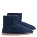 Royal Comfort Ugg Slipper Boots Womens Classic Breathable Cozy Comfort Warm - (10-11) - Navy