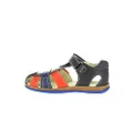 Surefit Aaron Boy's Sandal, Size 23, Navy-Multicolor