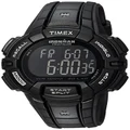 Timex Men's Ironman Rugged 30 44mm Resin Strap Watch, Blackout, 44 mm, Chronograph,Digital