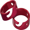 MSR Camring Cord Tensioner, Large Size 2 Pieces, Red
