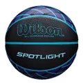Wilson Spotlight Comp Basketball, Blue/Purple/Teal 6, Size 6
