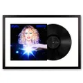 Vinyl Art Kylie Disco Memorabilia Framed, Black