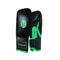 Ringmaster Club Training Gloves 12 Oz, Black/Fluoro Green