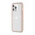 Incipio Grip Case for iPhone 13 Pro, Prosecco Pink/Clear
