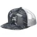 RVCA Boys' Va All The Way Trucker Hat, Black Camo, One Size