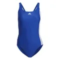 adidas Women's Colourblock One-Piece Swimsuit, Royal Blue, 4 Size
