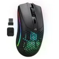 Glorious Model O V2 Superlight Wireless Mouse Bluetooth (Black), Lag-Free 2.4Ghz, FPS Mouse, 210h Battery Life, 26,000 DPI, 26K Sensor, 5 Programmable Buttons, Gaming Accessories for PC, Laptop, Mac