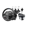 Thrustmaster T300 RS GT Force Feedback Racing Wheel -Officially licensed for Gran Turismo - PS5 / PS4 / PC - UK Version + Thrustmaster TH8A Shifter Add on