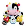VTech Little Friendlies Moosical Beads - Electronic Musical Soft Cow Toy - 166003, Multicoloured