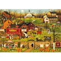 Buffalo Games - Charles Wysocki - Blackbirds Roost at Mill Creek - 500 Piece Jigsaw Puzzle