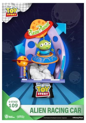 Beast Kingdom D Stage Toy Story Aliens Racing Car (Closed Box Packaging)