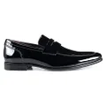 Julius Marlow Men's Jax Slip On Dress Shoe, Black Patent, UK 12/US 13