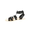 Surefit Ora Girl's Sandals, Size 36, Black