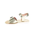 Surefit Olivia Girl's Sandals, Size 30, Soft Gold