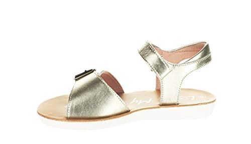 Surefit Olivia Girl's Sandals, Size 35, Soft Gold
