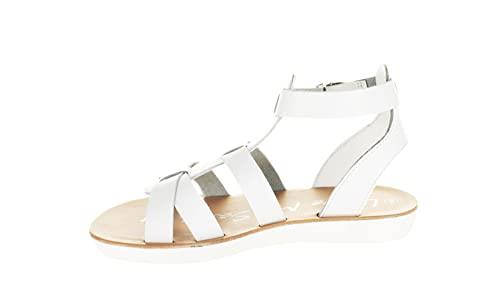 Surefit Ora Girl's Sandals, Size 38, White