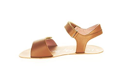 Surefit Opal Girl's Sandals, Size 35, Tan Tween