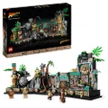 LEGO® Indiana Jones™ Temple of The Golden Idol 77015 Building Kit; Building Project for Adults; Build and Display an Iconic Indiana Jones Film Scene Packed with Interactive Functions