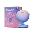 POCOCO Home Planetarium Star Projector: Ultra Clear Galaxy Projector for Bedroom Birthday Anniversary Ideas Girlfriend Women Her Wife Stress Relief Gifts Night Lights Room Decor Blue-Pink POLT01