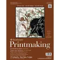 Strathmore Printmaking Paper Pad 11"X14"-15 Sheets -62433110