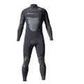 Adrenalin Steamer Long Sleeve and Leg Z-Zip Front Neoprene Wet Suit, Junior 14, Black