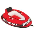 Airhead Mach 1, 1 Rider Towable Tube for Boating, Red
