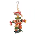 Kazoo Man with Sisal Rope and Chips Bird Toy,