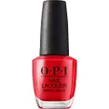 OPI Nail Lacquer, Red Heads Ahead, 15 ml