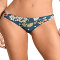 Maaji Womens Romantica Sublimity Classic Signature Cut Bikini Bottoms, Blue, Small US