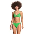 Maaji Womens V Wire Bralette Bikini Top, Bright Green, Small US