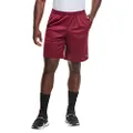 Champion Men's Long Mesh Short with Pockets,Bordeaux Red,Medium