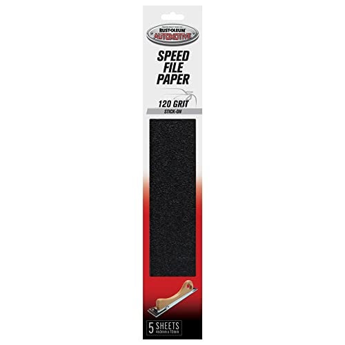 Rust-Oleum Automotive 120 Grit Speed File Paper