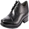 Julius Marlow Mens Knock Lace-Up Flats (Men) Dress Shoe, Black, 8.5 US