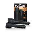 Duracell 80 and 100 Lumen Rubber LED Flashlight 2 Piece Set