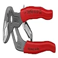 Knipex 85 01 250 Smart Grip Water Pump Plier with Automatic Adjustment, Red