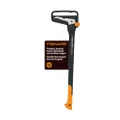 Fiskars 28" Hookaroon - Non-Slip Grip Handle with Pointed, Angled Blade - Landscaping Tool for Rotating, Dragging, Stacking Logs - Black/Orange