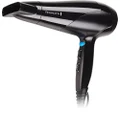 Remington Aero 2000 Hair Dryer D3190AU, Personalises Heat to Your Hair, 2000W, Fast Drying and Styling, Black