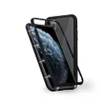 Cygnett Ozone Magnetic Glass Phone Case for iPhone 11 Pro Max 6.5 Inch, Clear/Black